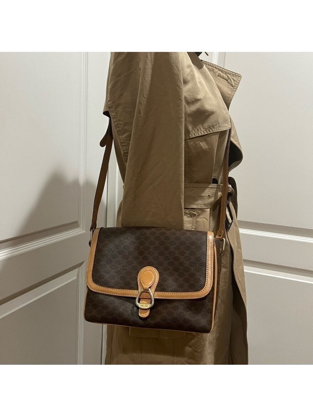 CELINE MACADAM SLING BAG - Picture 16 of 16